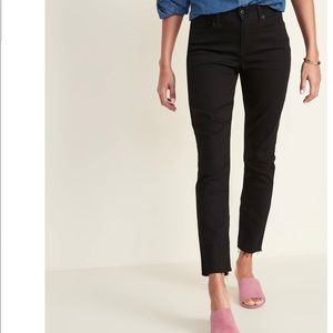 Old Navy Power Slim Straight High Rise Jeans s4